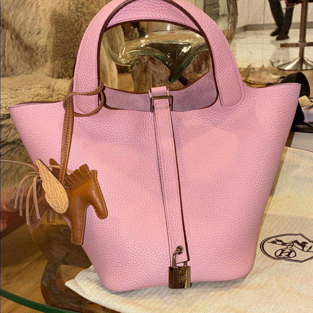 Hermes Picotin in pink Sakura